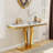 Gold Console Table