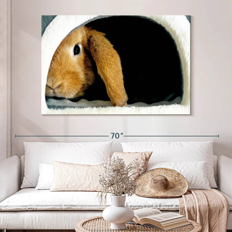 Brampt Rabbit Home, 34" H x 51" W