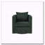 Fauteuil demi-tonneau vert Sutton Kelly-1545781034
