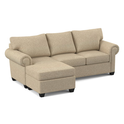 Canapé et chaise longue réversible avec repose-pieds de 86 po Charlotte
