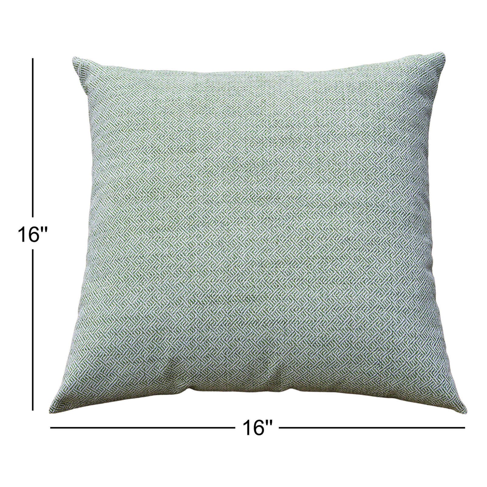 LeeRoy Pillow, 16"H x 16"W