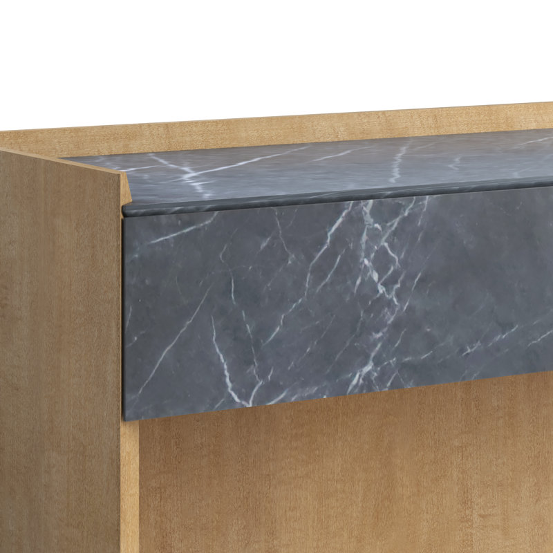 Loft 60'' W Marble Console Table