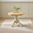Prestow Round Extending Dining Table & Shannondale Chairs - Rustic Farmhouse Kitchen-1235134277-1235134276