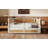 Upholstered Smart LED Bed Frame With Adjustable Height Headboard,No Box Spring Needed,Easy Assembly