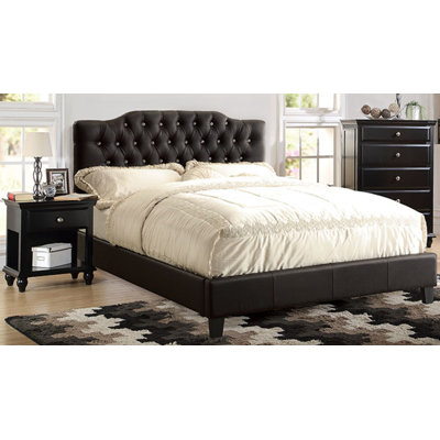 Upholstered Platform 3 Piece Bedroom Set -  F&L Homes Studio, 9331435962CK