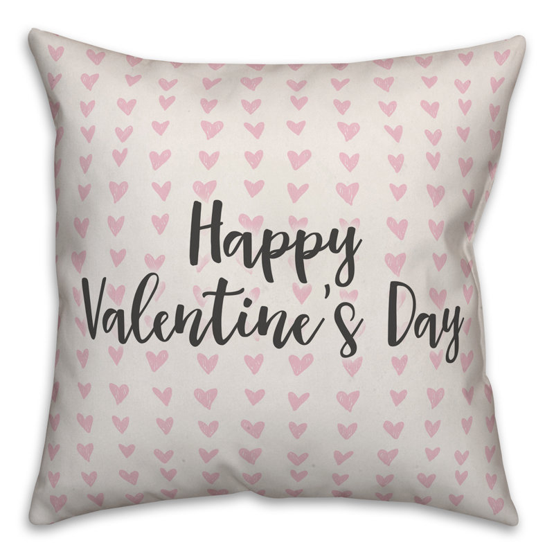  Coussin Happy Happy's Day in Hearts, Housse de coussin