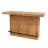 Solid Wood Bar with Iron Footrail-546489526