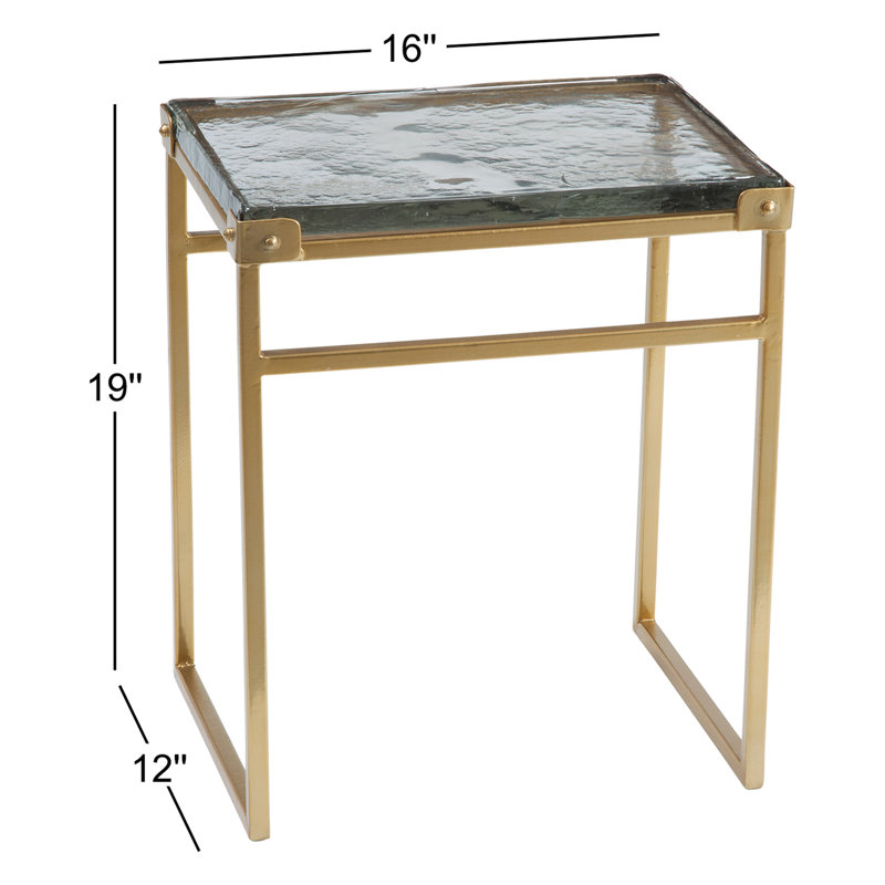 Jenner Glass End Table