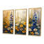 Blue Yellow Blooming Garden Lupine I - Lupine Wall Art Set Wall Art Set-115372241-115372250