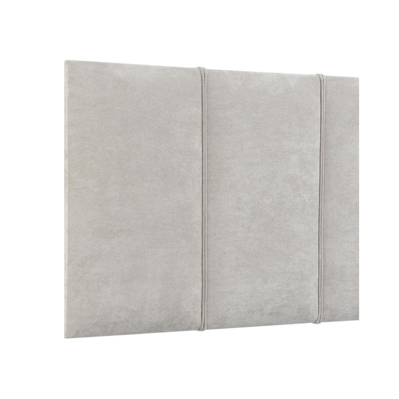 Ealing Upholstered Headboard, Single (3'), Pearl, Kensington