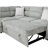 Sectional With 3 Pillows