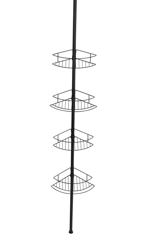 Dolcedo Tension Pole Stainless Steel Shower Caddy
