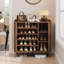 Armoire de rangement pour chaussures 24 paires avec portes coulissantes et tablettes réglables-2096310272