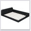 Lit plateforme tapissier avec 2 lampes de lecture-1513530085