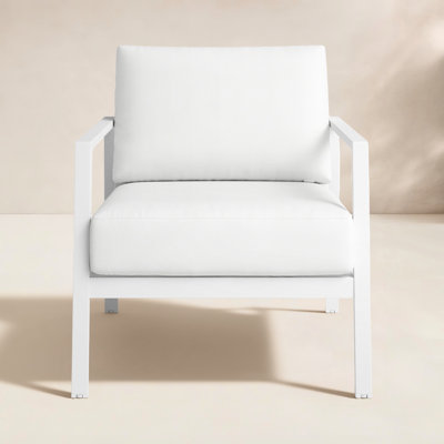 Armando Aluminum Outdoor Lounge Chair