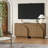 Eastampton Solid Wood TV Stand 2 - Door Accent Cabinet (2-Piece Set)-1556059884