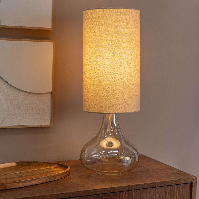 Glass Table Lamp
