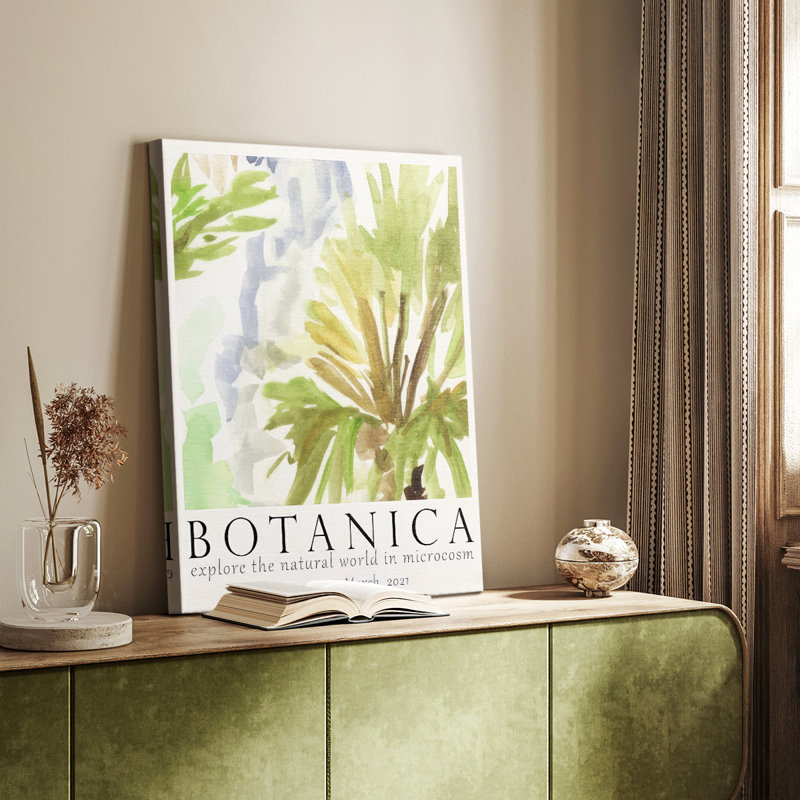 Botanica III, affiche d'exposition - galerie Cavas personnalisée, H 18 po x l 12 po