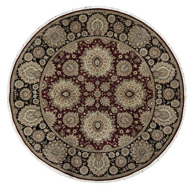 Manchuria One-of-a-Kind 8' Round Wool Area Rug in