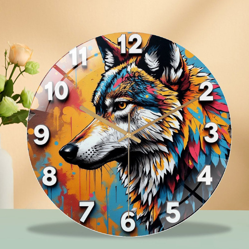 Horloge murale 12 po