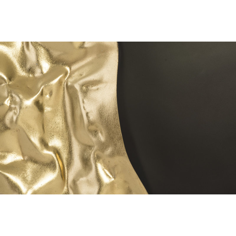 Miroir d'appoint Mercury Sleek & Chic, Noir / or