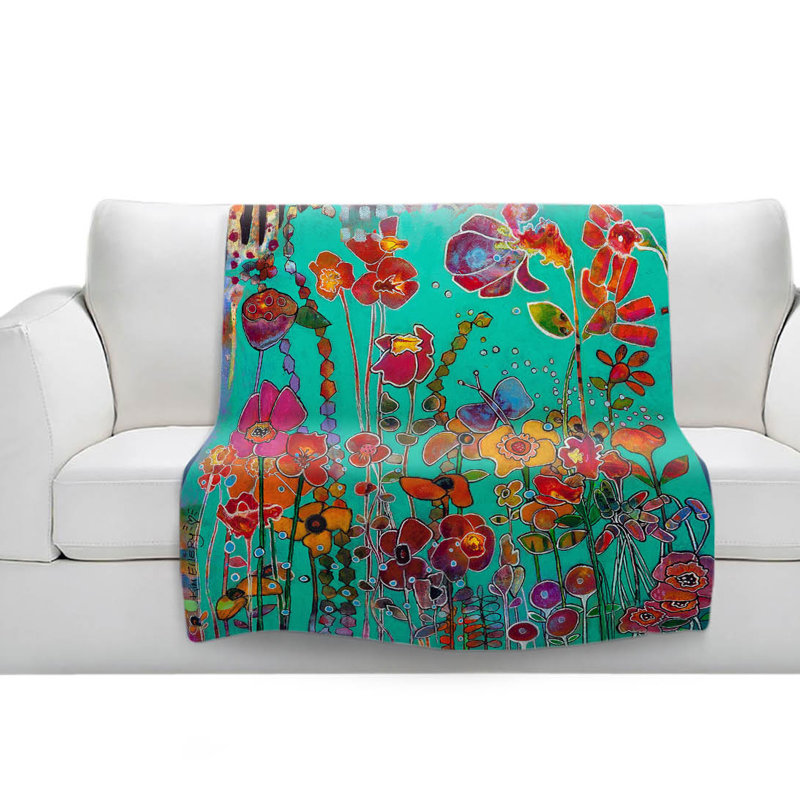 Couverture sherpa doux à bulles, l 68 po x L 80 po