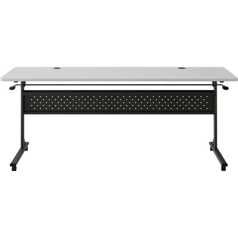 Shift 2.0 Flip And Nesting Mobile Table, White, 29.5" H x 72" L x 24" W