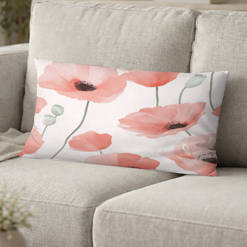 Coussin décoratif French Country, H 12 po x l 20 po