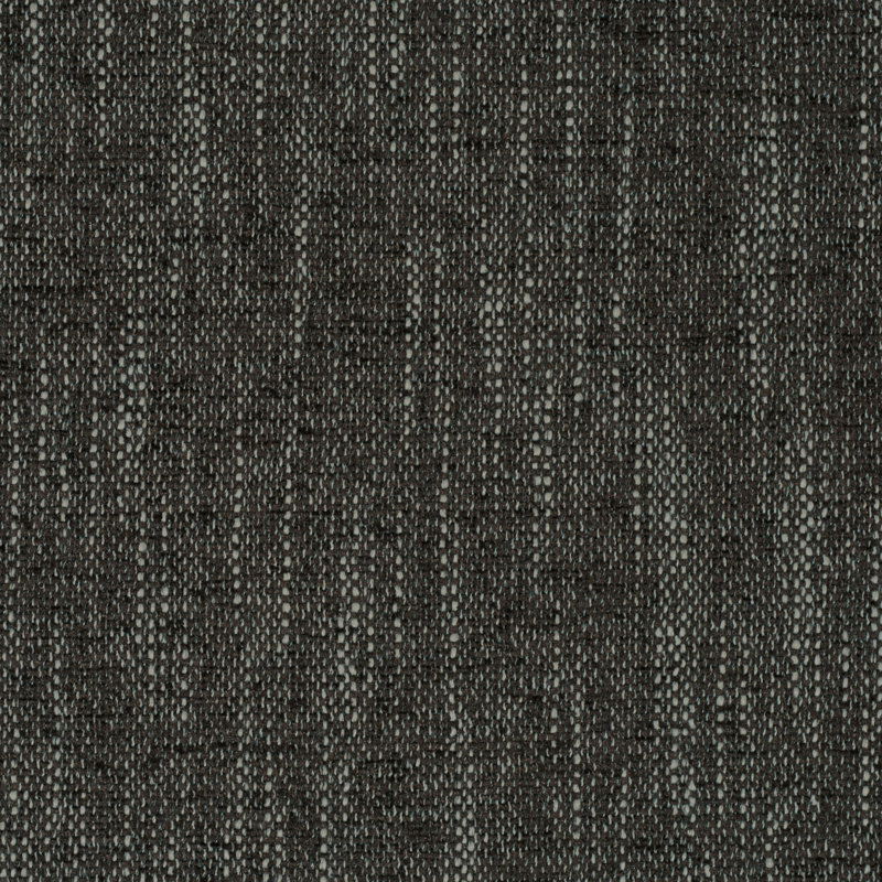 Fauteuil à oreilles capitonné et capitonné, 100% polyester brun-gris