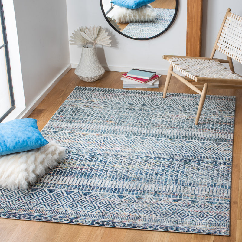 Soham Performance Southwestern Rug, Rectangle 5' x 7'