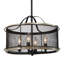 Lustre tambour à 4 lumières Ajrie