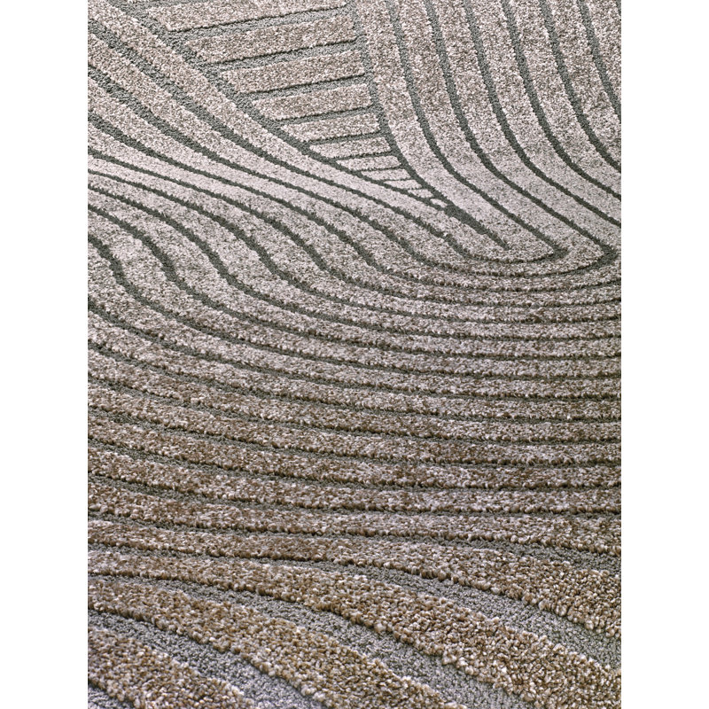 Oval Chontel Abstract Flat Weave Area Rug, Oval 200 x 290 cm