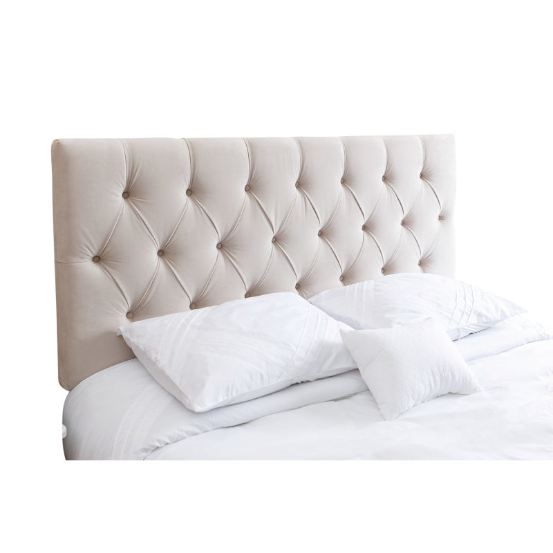 Billiejo Upholstered Headboard, Cream