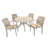 Grosfillex Ibiza Resin 46" Round Pedestal Table-11276929