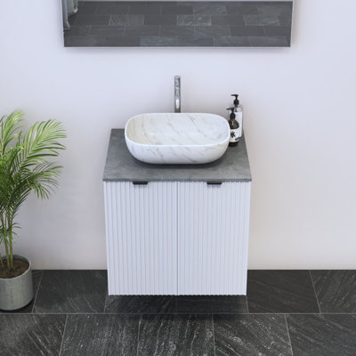 Lissia 23.6'' Single Bathroom Vanity with Top