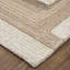 Tapis moderne géométrique, ivoire / brun / brun clair Jennae-1140188232