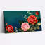 Ensemble de 1 tableau sur toile à motif floral rose-474594117