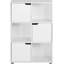 Hasset 91cm H x 59.6cm W Engineered Wood Cube Bookcase-1637645822