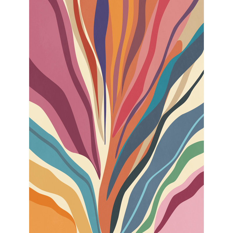 Blooming 2 Print by Angel Estevez, Black Framed Paper, 31.25" H x 25.25" W