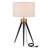 Jaiquez Small Metal Tripod Table Lamp, Included Blub