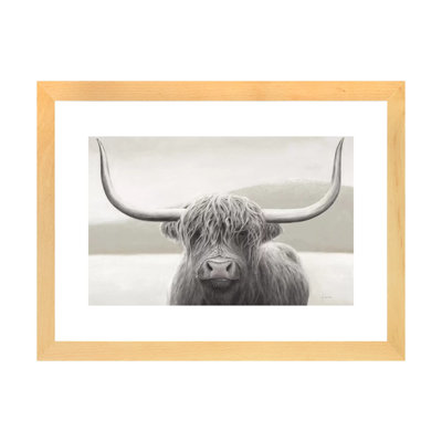 " Highland Cow Neutral " by James Wiens