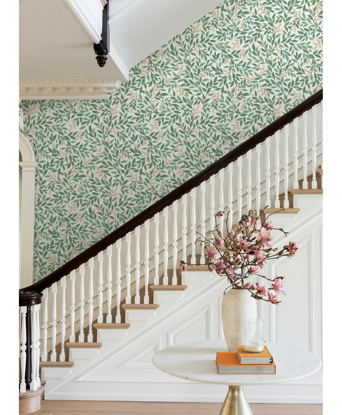 Willowberry Wallpaper Double Roll, Emerald