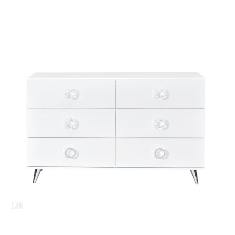 Commode Perse à finition blanche (Commode)