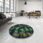 Tapis abstrait vert / noir Aeriana-1120734764