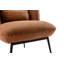 Chaise d'appoint rembourrée avec pieds en métal-2068860285