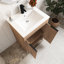 24" Freestanding Bathroom Vanity With Ceramic Sink-75265047
