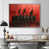 Silver Floater Framed Canvas