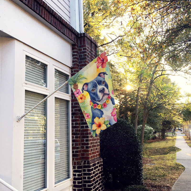 Drapeau pour animal à double face H 40 po x l 28 po