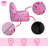 Disney Minnie Mouse Toddler Nylon Bean Bag Chair With Piping & Top Carry Handle