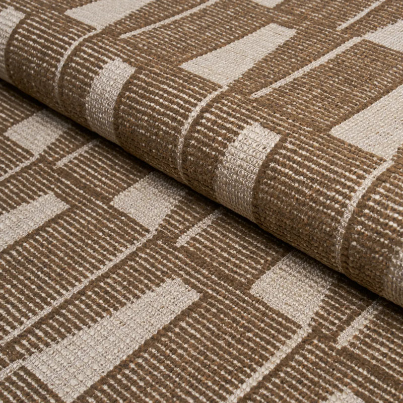 Gaetan Performance Fabric, Brown